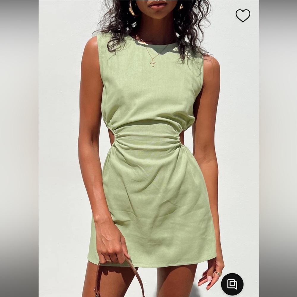 Princess Polly Mayzie Mini Dress Green